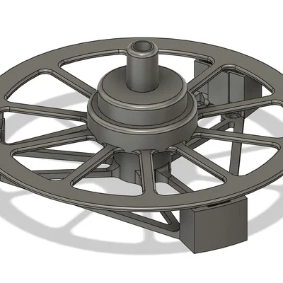 Giá đỡ cuộn filament ngang cho Flsun SR (Super Racer)