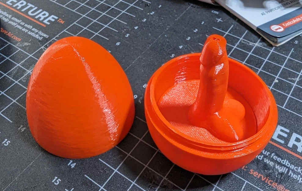 Mô hình quả trứng bất ngờ - Món quà trêu đùa vui nhộn in 3D - Image 1