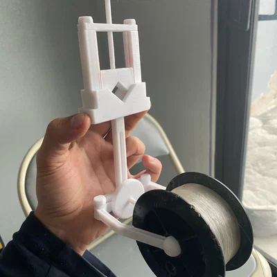 Fishing Reel Spooler (Bản remix với hardware 3D printable)