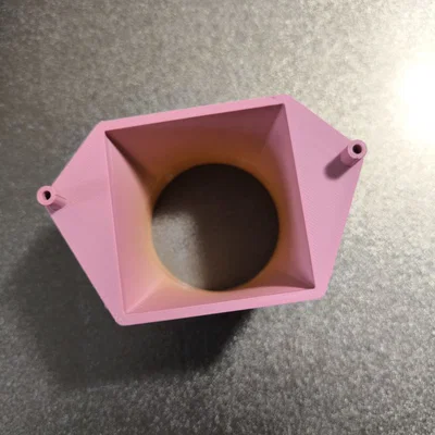 Adapter ống gió 60mm rear mount cho QIDI Q1 Pro