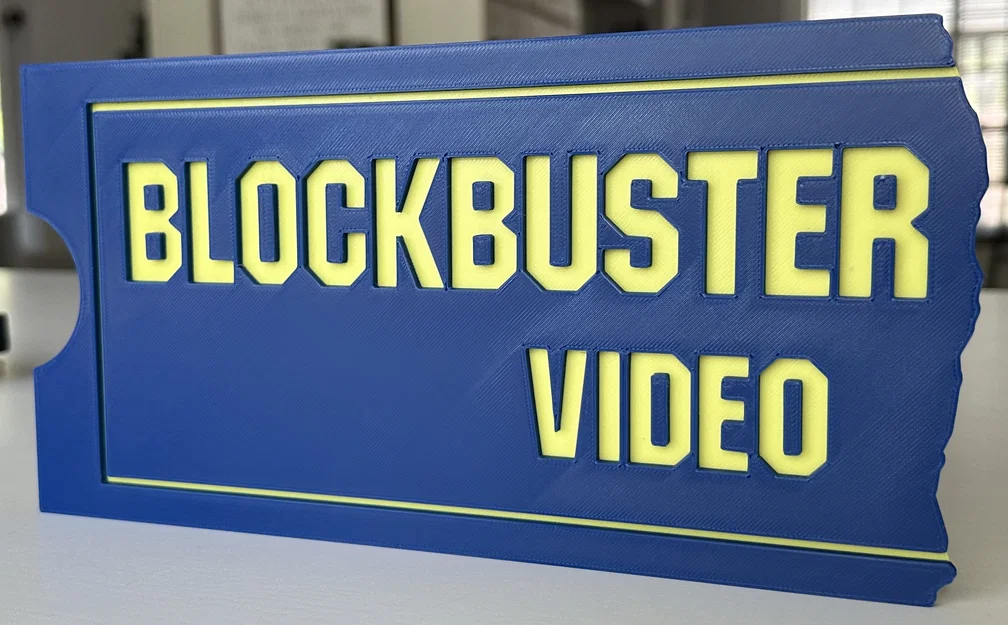 Bảng hiệu Blockbuster Video kinh điển - Image 1