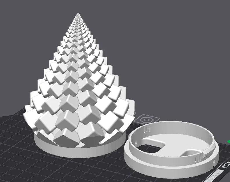 Sugar Cube Tree cho Bambu Lamp Kit 001 - Image 5