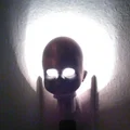 Mô hình đầu búp bê rùng rợn trang trí đèn ngủ (Creepy Doll Nightlight) - Thumbnail 3