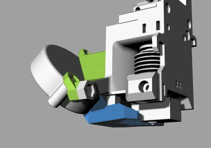 Ống dẫn gió quạt Prusa Mk3 (kèm adaptor gắn đôi) - Image 2