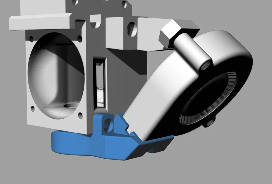 Ống dẫn gió quạt Prusa Mk3 (kèm adaptor gắn đôi) - Image 11