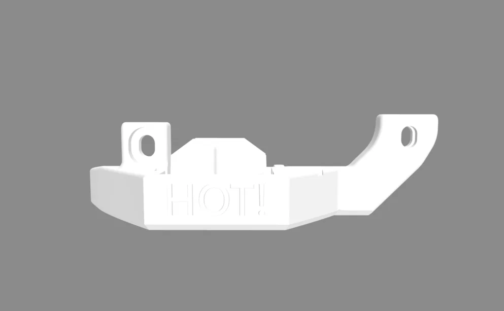 Ống dẫn gió fan shroud duct cho MK3 (90°) - Image 3