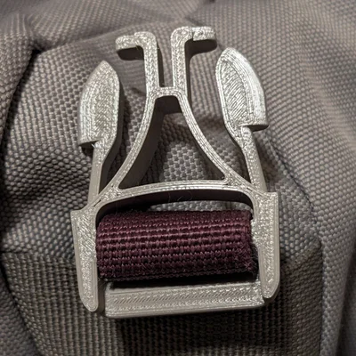 Khóa gài thay thế cho balo Osprey Flap Jill Courier (In 3D)