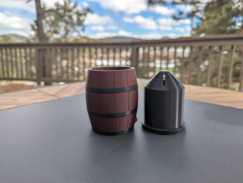 Chậu Trồng Cây Dạng Thùng Gỗ (Barrel Planter) - Image 4