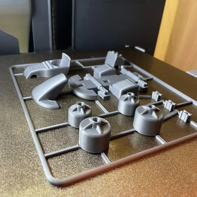 Mô hình xe đua Kart Kit Card mini tự lắp ráp in 3D