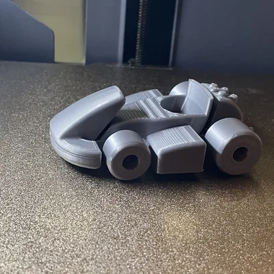 Mô hình xe đua Kart Kit Card mini tự lắp ráp in 3D