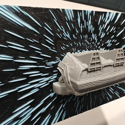 Hueforge Hybrid Print - Du Hành Thời Gian - Back to the Future - Ritorno al futuro