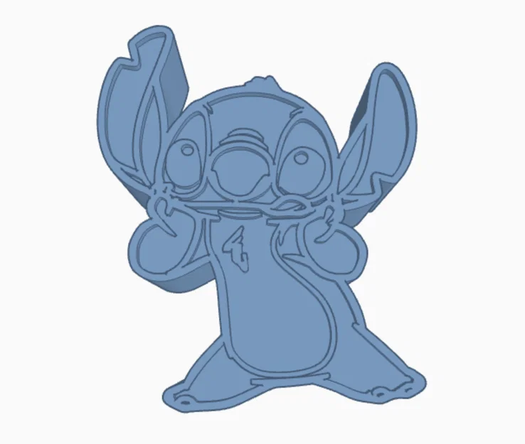 Nắp đậy ống hút hình Stitch cực xinh cho bình nước Stanley - Image 1
