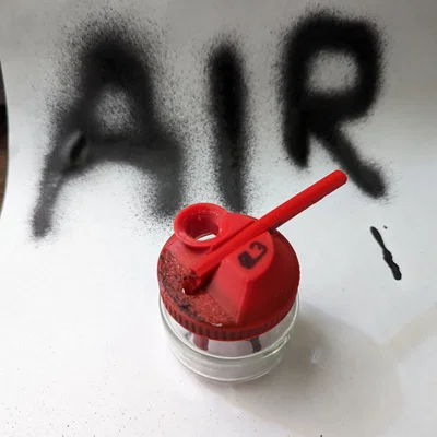Nắp airbrush thổi bằng miệng cho hũ đồ ăn em bé Gerber