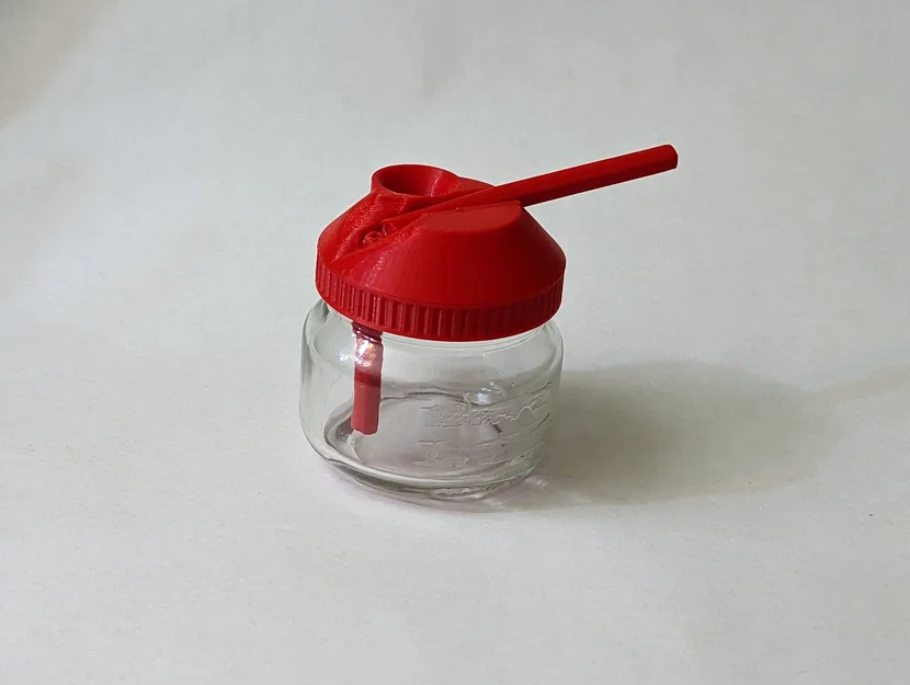 Nắp airbrush thổi bằng miệng cho hũ đồ ăn em bé Gerber - Image 2
