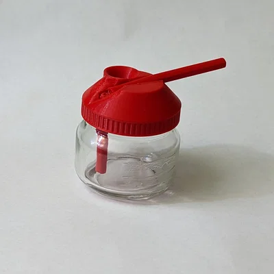 Nắp airbrush thổi bằng miệng cho hũ đồ ăn em bé Gerber