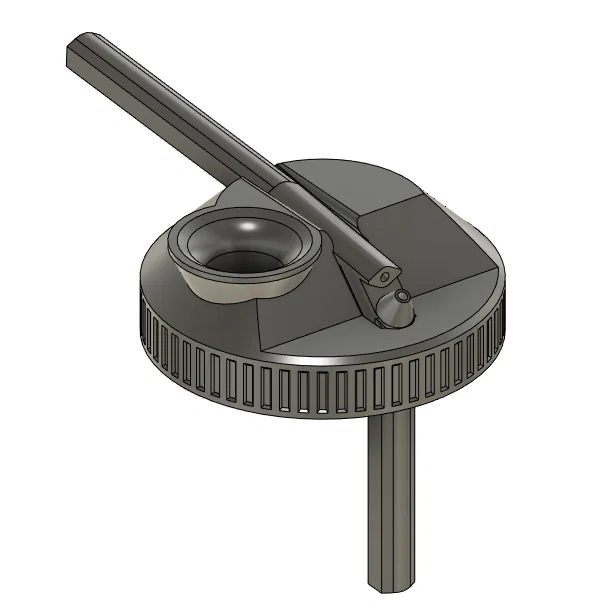 Nắp airbrush thổi bằng miệng cho hũ đồ ăn em bé Gerber - Image 3