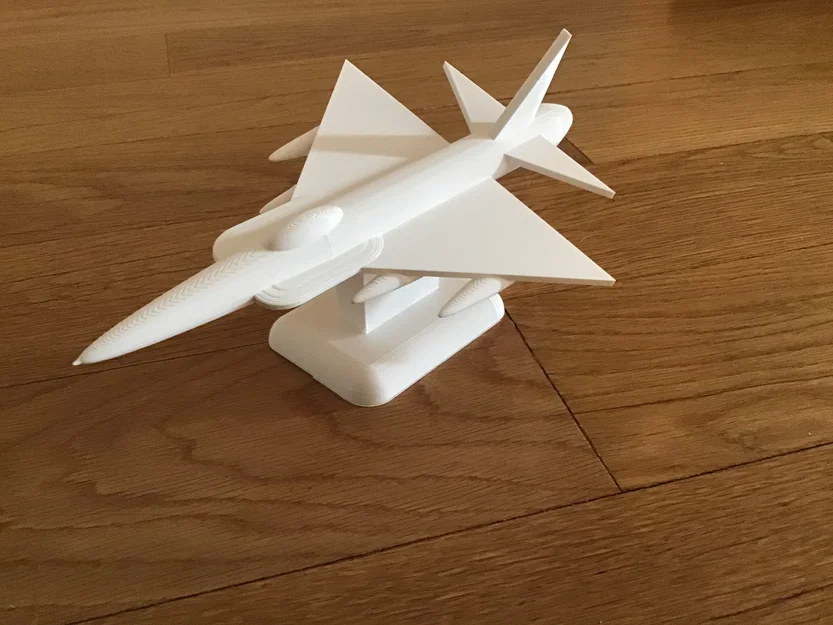 Mô hình máy bay chiến đấu (Fighter Jet) để bàn trang trí in 3D - Image 1