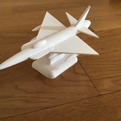 Mô hình máy bay chiến đấu (Fighter Jet) để bàn trang trí in 3D