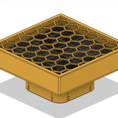 Bộ lọc than hoạt tính lưu lượng cao 130mm cho Creality K1 (2 tầng)