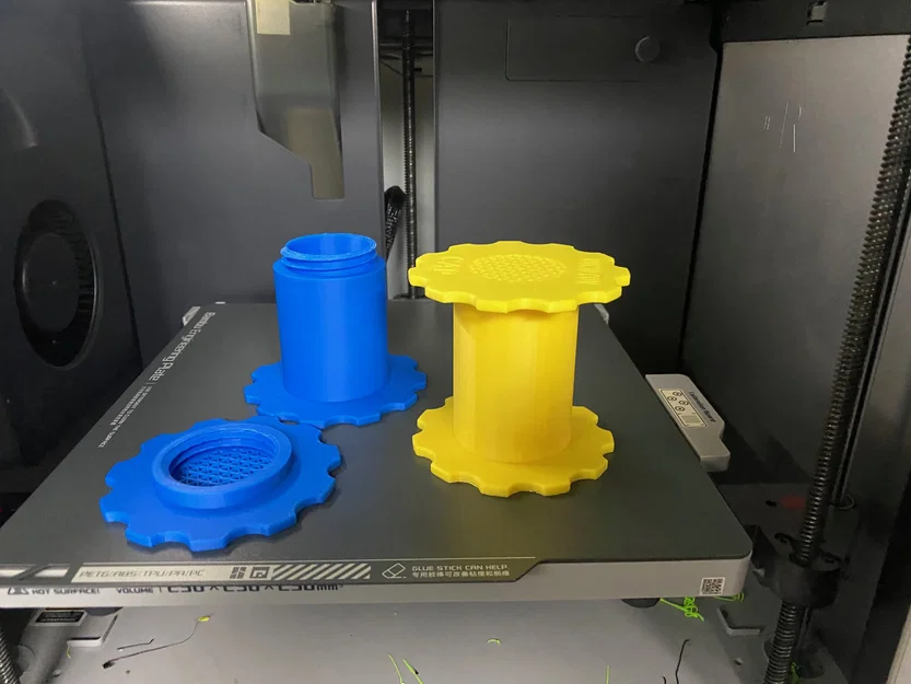 Bản cập nhật XL mới: Giá giữ silica giữa spool (15 size) – chuẩn cho Bambu - Image 1