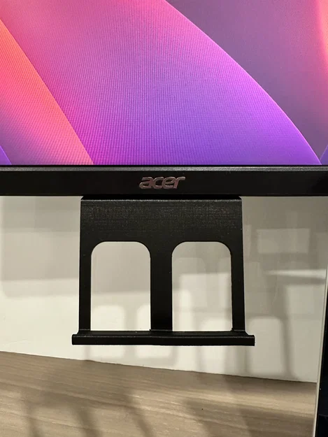 Giá đỡ điện thoại gắn chân đế màn hình Acer (Acer Monitor Phone Holder) - Image 2