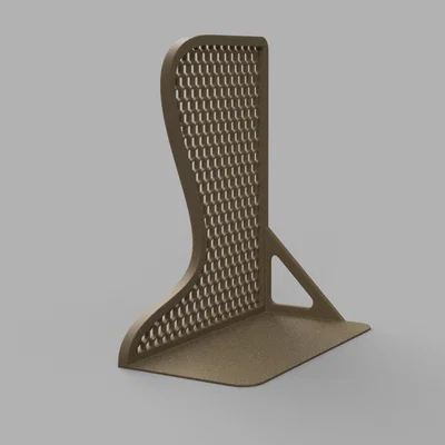 Kẹp sách 3D họa tiết tổ ong tinh tế cho kệ sách gia đình