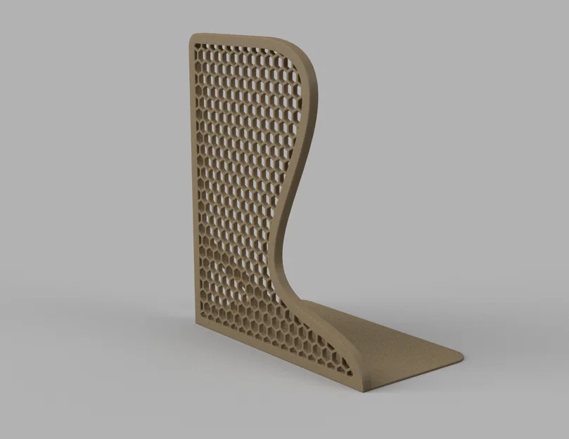 Kẹp sách 3D họa tiết tổ ong tinh tế cho kệ sách gia đình - Image 2