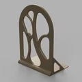 Chặn sách 3D thiết kế hình vòm nghệ thuật trang trí kệ sách - Thumbnail 1