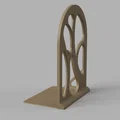 Chặn sách 3D thiết kế hình vòm nghệ thuật trang trí kệ sách - Thumbnail 2