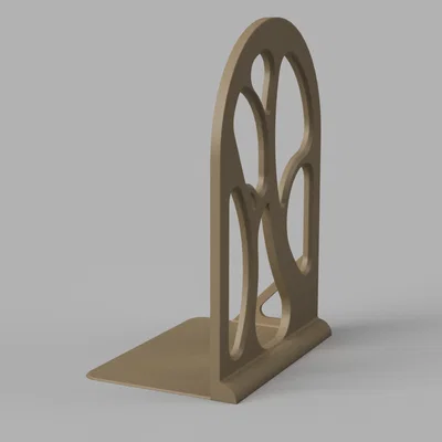 Chặn sách 3D thiết kế hình vòm nghệ thuật trang trí kệ sách