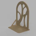 Chặn sách 3D thiết kế hình vòm nghệ thuật trang trí kệ sách - Thumbnail 3