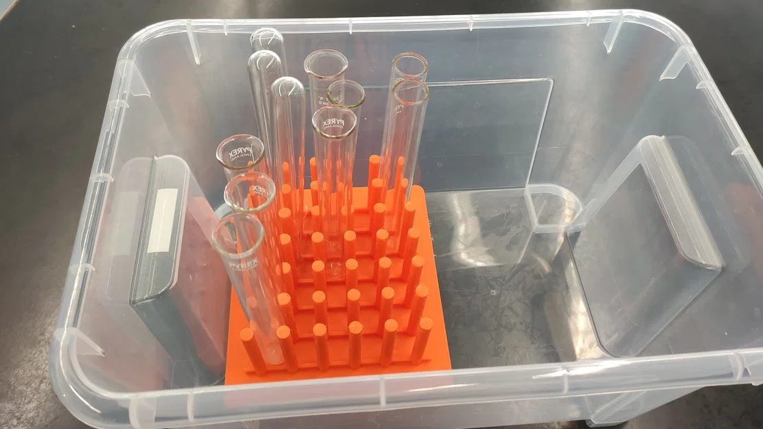 Giá peg để ống nghiệm Test Tube (có thể tùy chỉnh) - Image 3