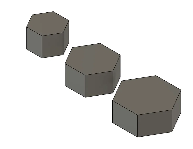 Kệ lục giác cho búp bê - tỉ lệ 1:6 - Image 4