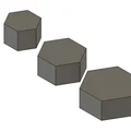 Kệ lục giác cho búp bê - tỉ lệ 1:6 - Thumbnail 4