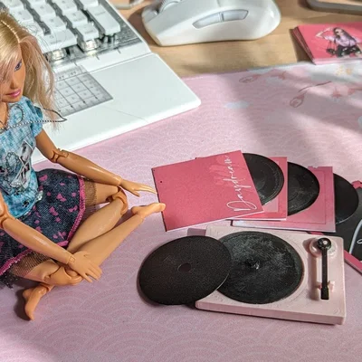 Mâm xoay (turntable) cho búp bê tỉ lệ 1:6