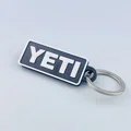 Móc khóa logo YETI in 3D: Nhỏ gọn, phong cách và dễ in - Thumbnail 1