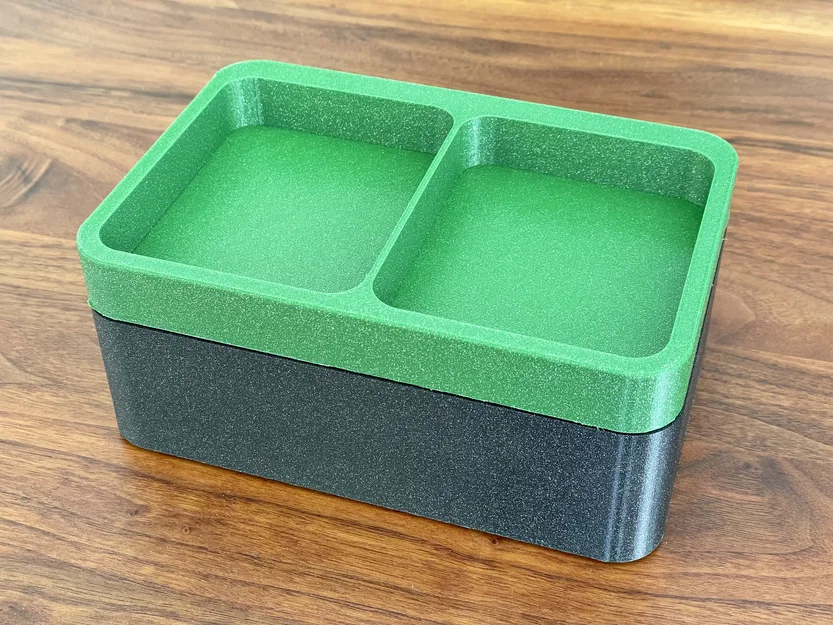 Hộp Khay Xoay Swivel Tray Box (OpenSCAD) - Image 3