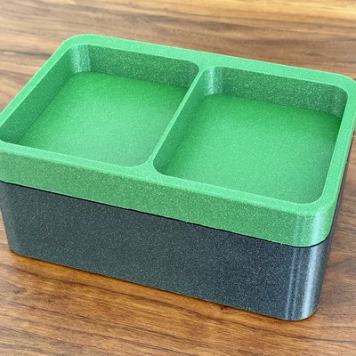 Hộp Khay Xoay Swivel Tray Box (OpenSCAD)