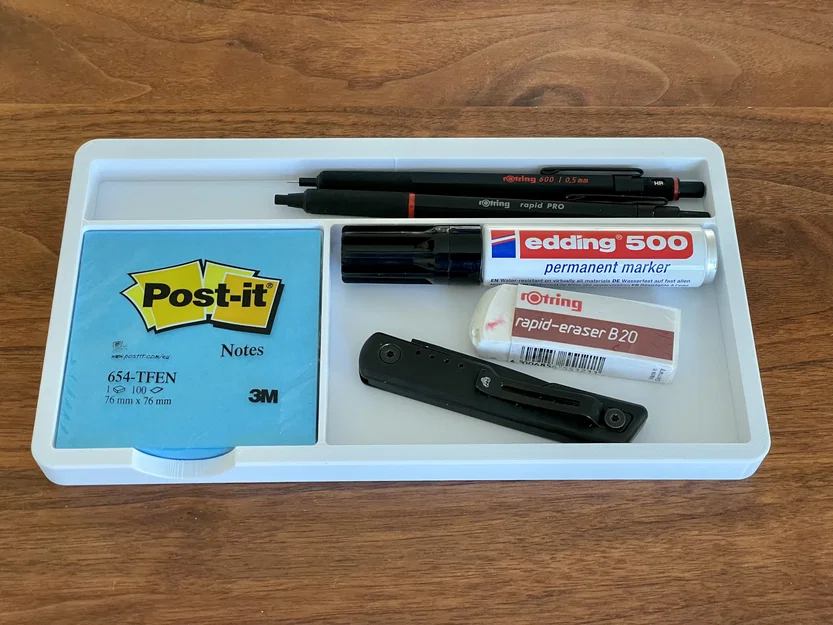 Hộp Khay Xoay Swivel Tray Box (OpenSCAD) - Image 8