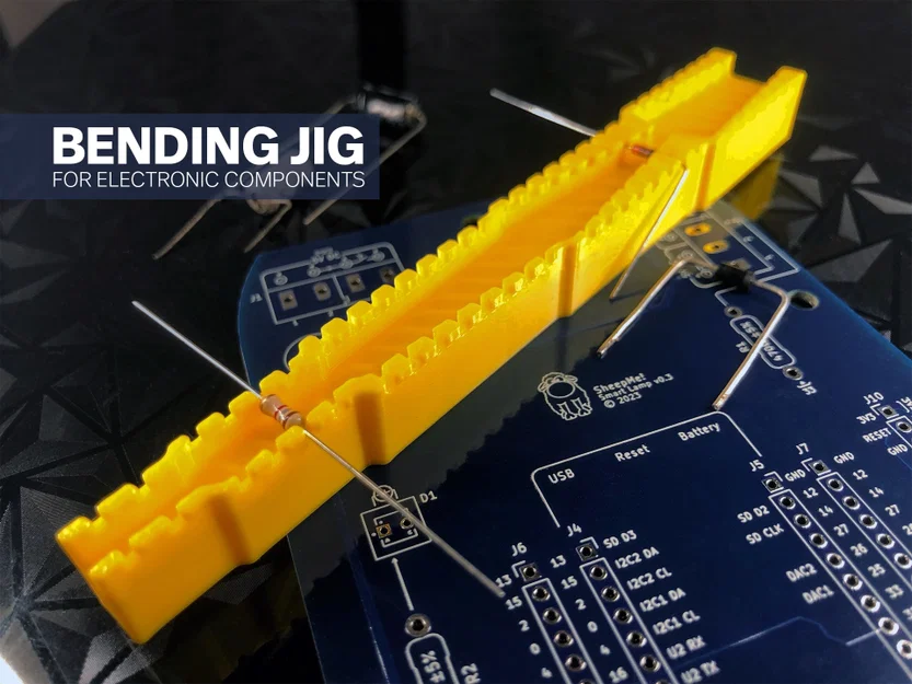 Bending Jig bẻ chân linh kiện điện tử (7.5–17.5 mm) - Image 1