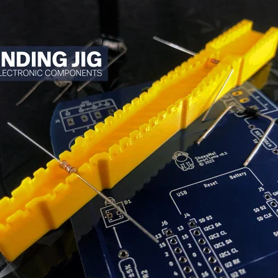 Bending Jig bẻ chân linh kiện điện tử (7.5–17.5 mm)