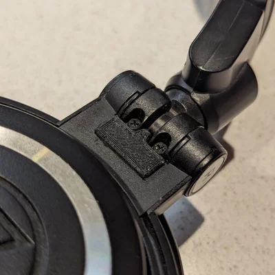 Sửa bản lề Audio Technica ATH-M50X (thay miếng nhựa giữ earcup)