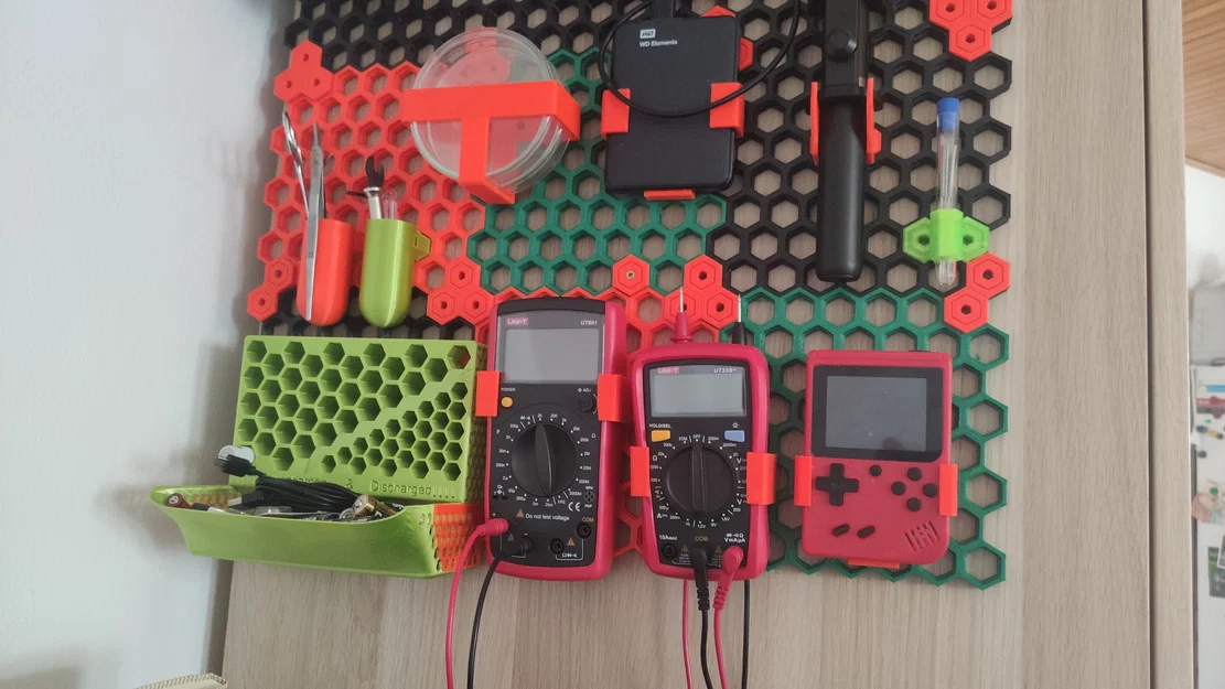 Bộ organizer treo tường honeycomb (không tương thích bản gốc) - Image 6