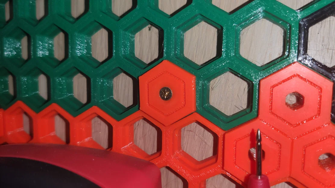 Bộ organizer treo tường honeycomb (không tương thích bản gốc) - Image 9