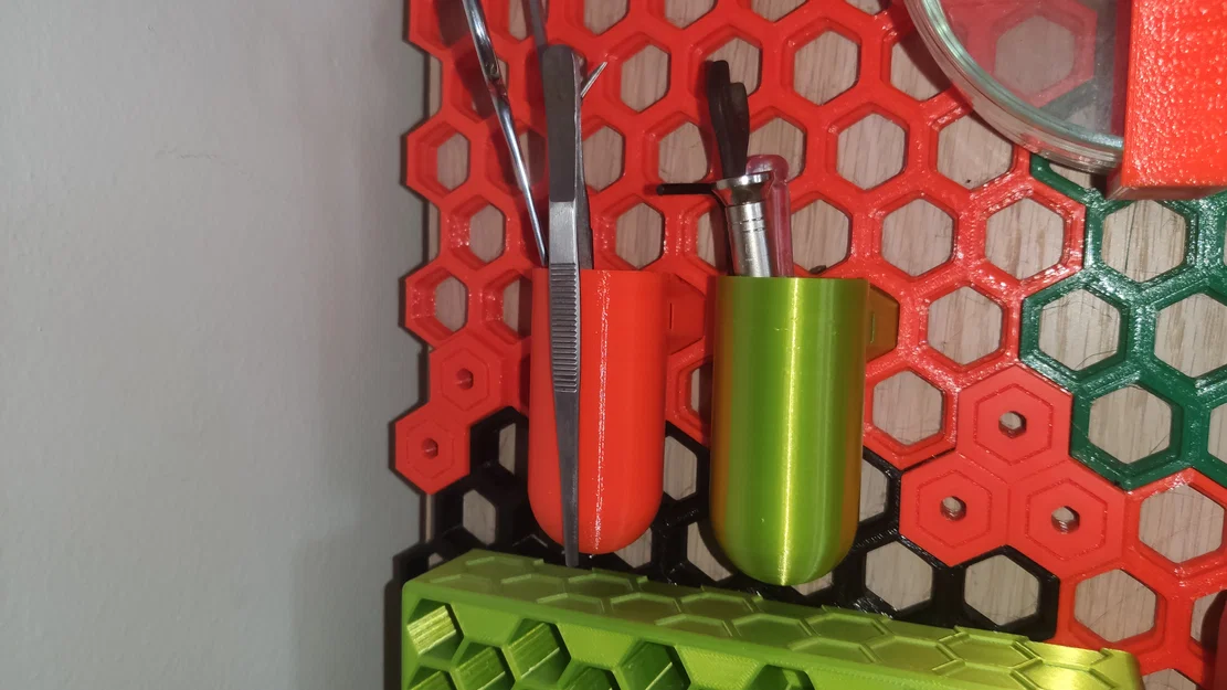 Bộ organizer treo tường honeycomb (không tương thích bản gốc) - Image 10