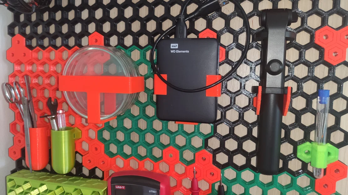 Bộ organizer treo tường honeycomb (không tương thích bản gốc) - Image 21