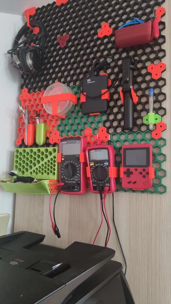 Bộ organizer treo tường honeycomb (không tương thích bản gốc) - Image 23