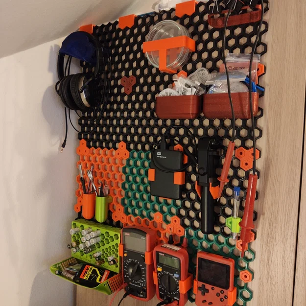 Bộ organizer treo tường honeycomb (không tương thích bản gốc) - Image 25