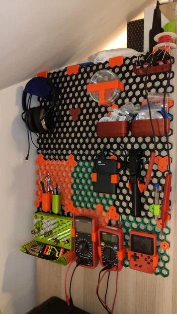Bộ organizer treo tường honeycomb (không tương thích bản gốc) - Image 26