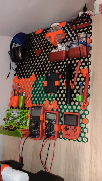 Bộ organizer treo tường honeycomb (không tương thích bản gốc) - Image 38
